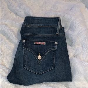 Women’s Hudson Jeans: medium/dark wash